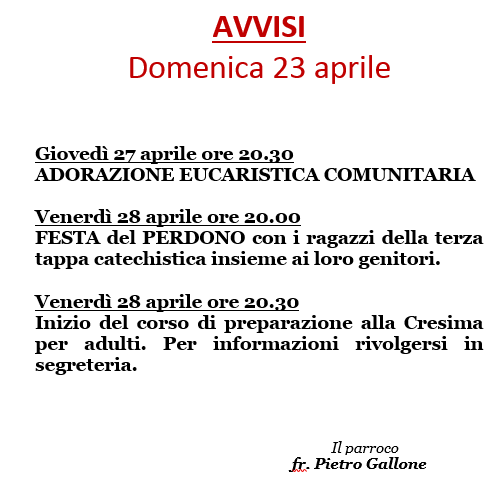 23 aprile