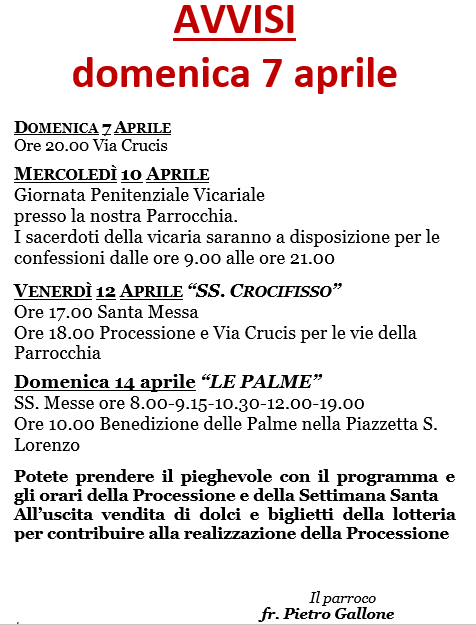 7APRILE